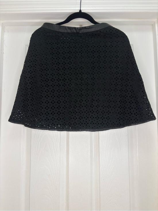 Ann Taylor Dresses & Skirts - Ann Taylor Black Eyelet A-Line Skirt